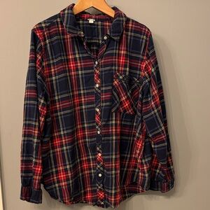 Aerie Plaid Button Down Shirt